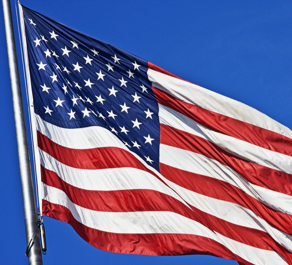 Detail of US Flag by Anonymous
