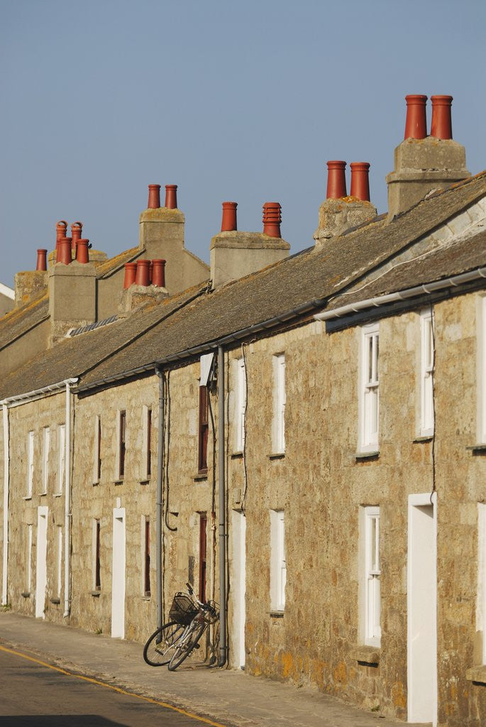 Detail of Fishermen's Cottages on The Strand in Hugh Town by Corbis