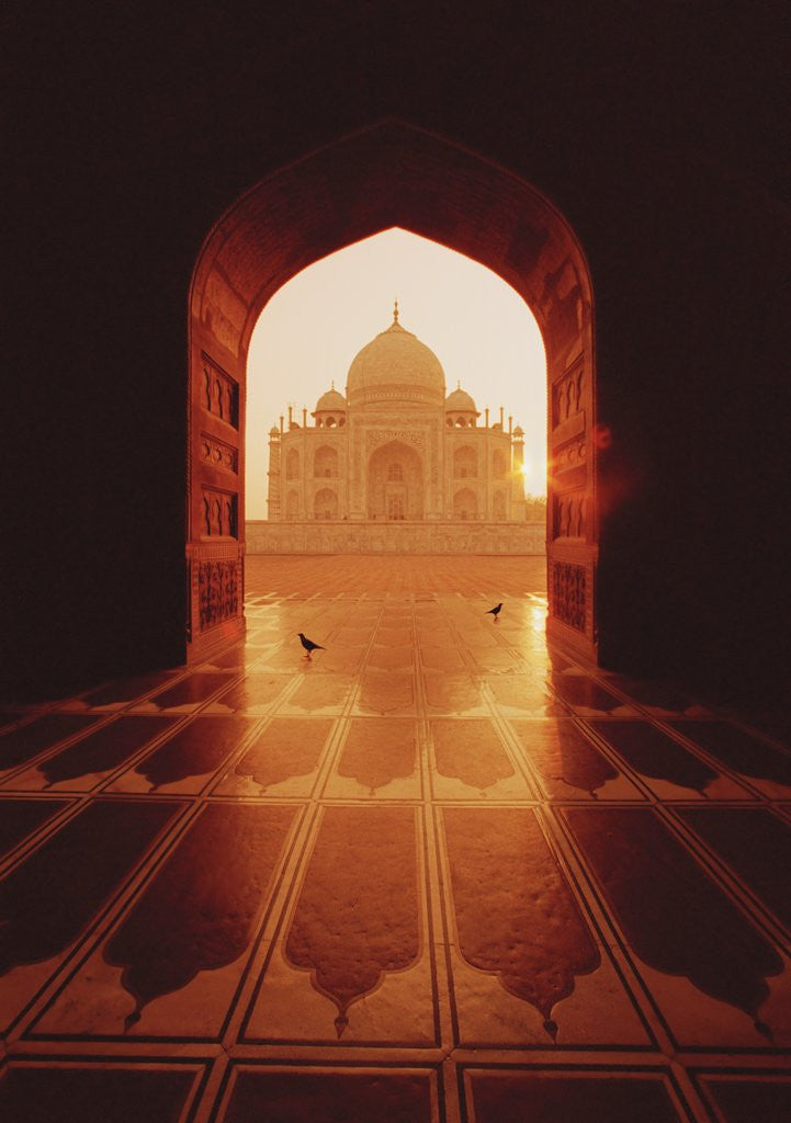Detail of Taj Mahal by Anonymous