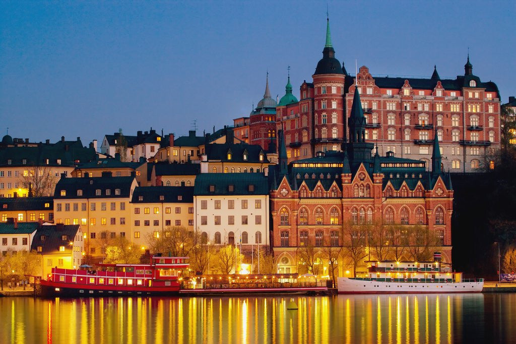 Detail of Buildings in Stockholm by Corbis