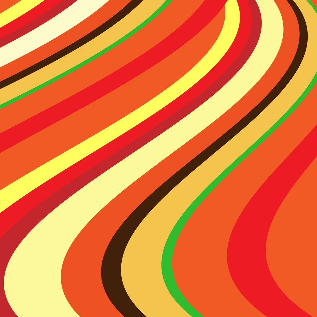 Detail of Retro Wave Pattern by Anonymous