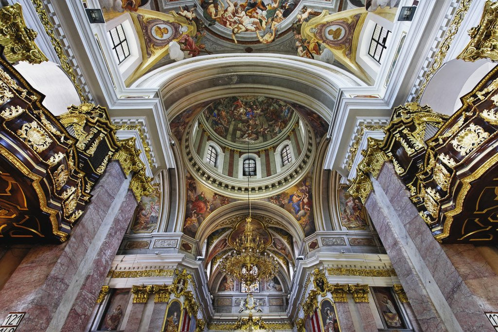 Detail of Interior of St Nicholas Cathedral by Anonymous
