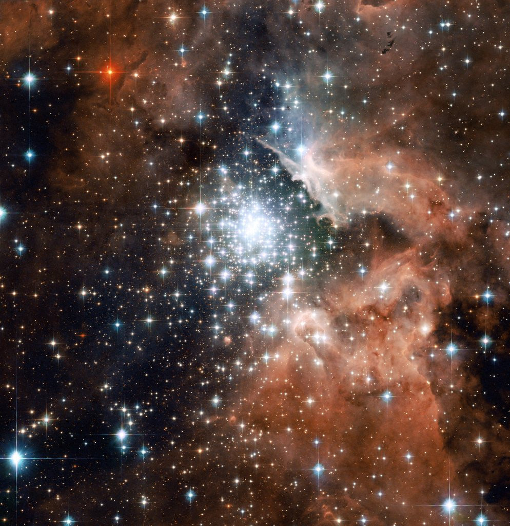 Detail of NGC 3603 by Anonymous