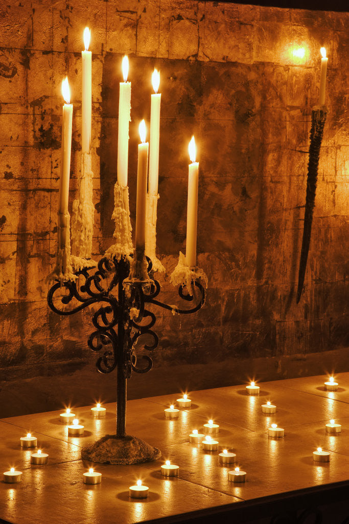 Detail of Candelabra by Anonymous