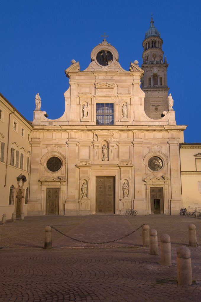 Detail of San Giovanni Evangelista Church in Parma by Anonymous
