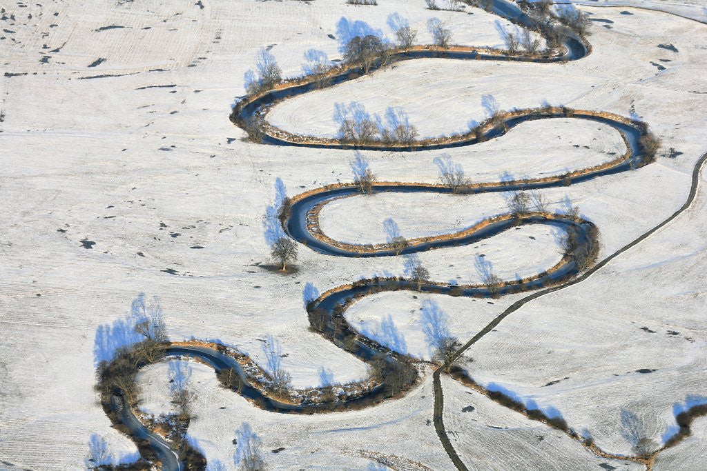 Detail of Winding River by Anonymous