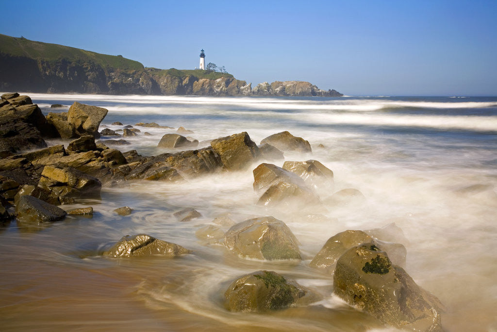 Detail of Yaquina Head Lighthouse by Anonymous