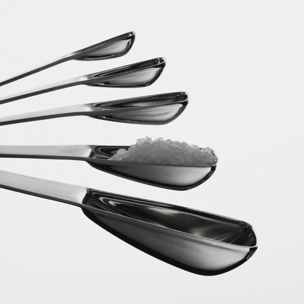 Detail of Measuring Spoons by Anonymous