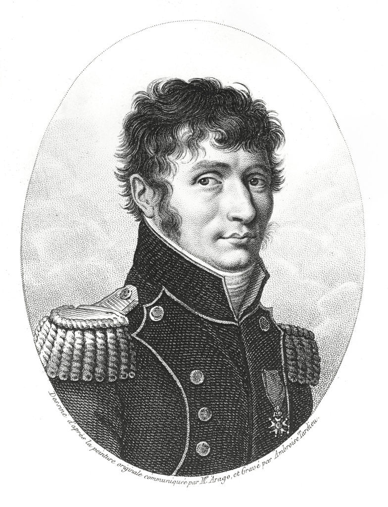 Detail of Portrait of Etienne-Louis Malus by Anonymous