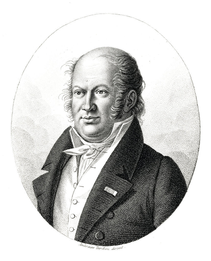 Detail of Portrait of Etienne Geoffroy Saint-Hillaire by Anonymous