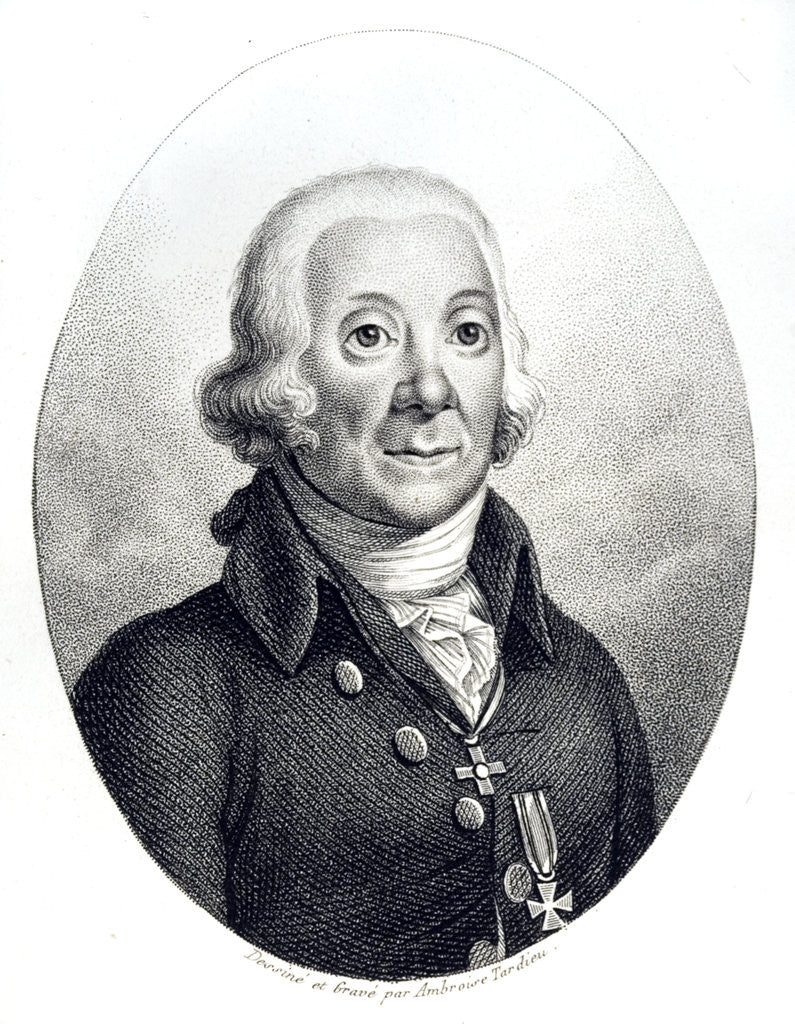 Detail of Portrait of Simon Pallas by Anonymous