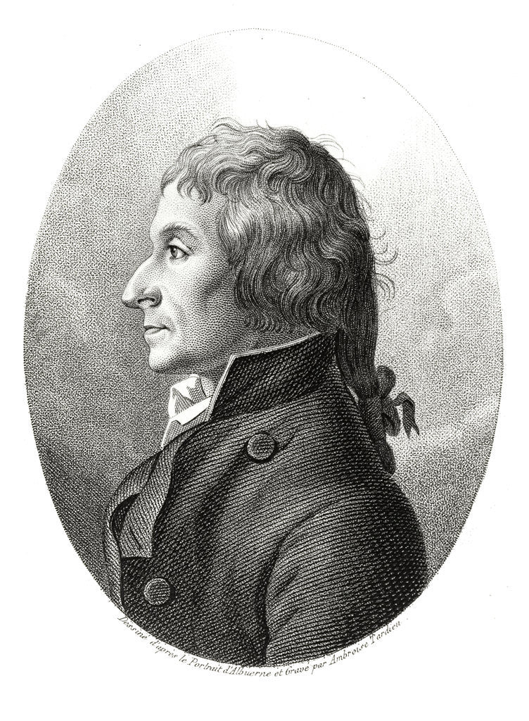 Detail of Portrait of Joseph Louis Proust by Anonymous