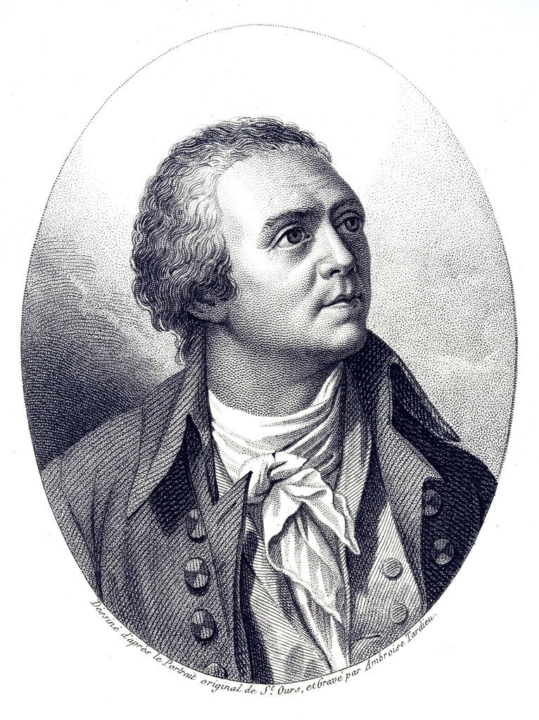 Detail of Portrait of Horace-Benedict de Saussure by Corbis