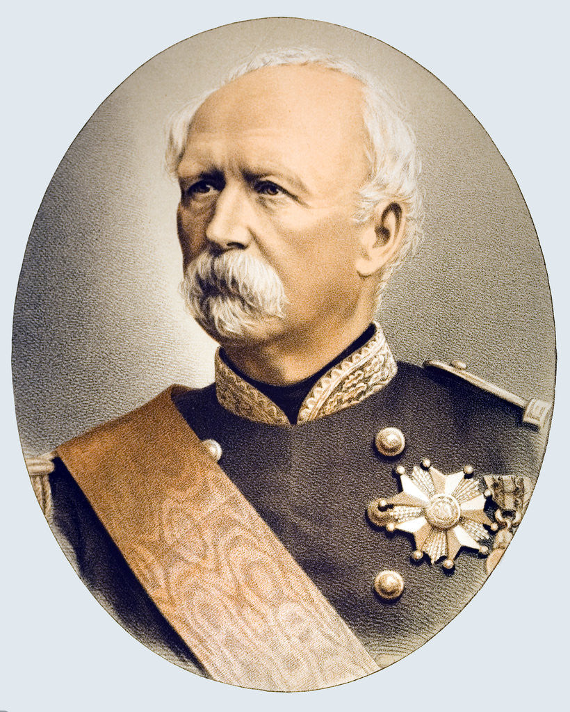 Detail of Marshal Patrice de MacMahon, First Duke of Magenta by Anonymous