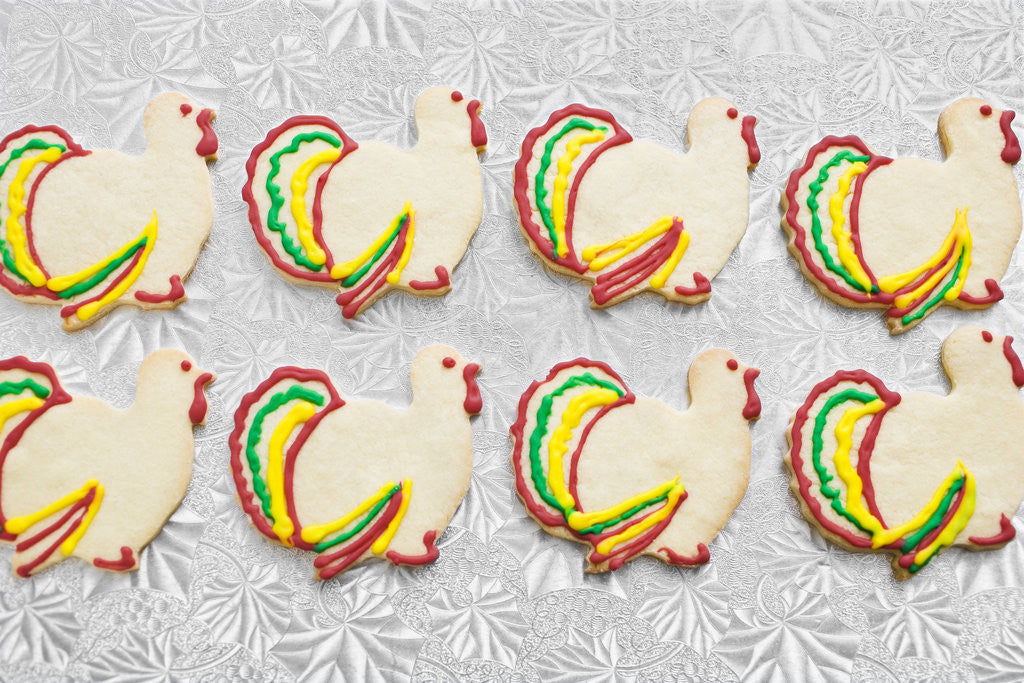 Detail of Thanksgiving Cookies by Anonymous