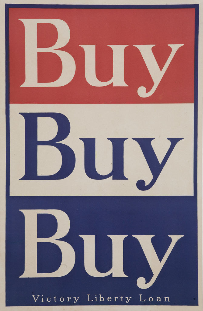 Detail of Buy Buy Buy Victory Liberty Loan Poster by Anonymous