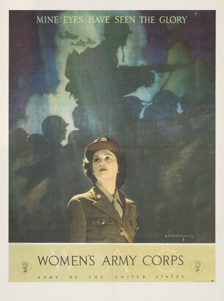 Detail of Mine Eyes Have Seen the Glory Poster by Jes Schlaikjer