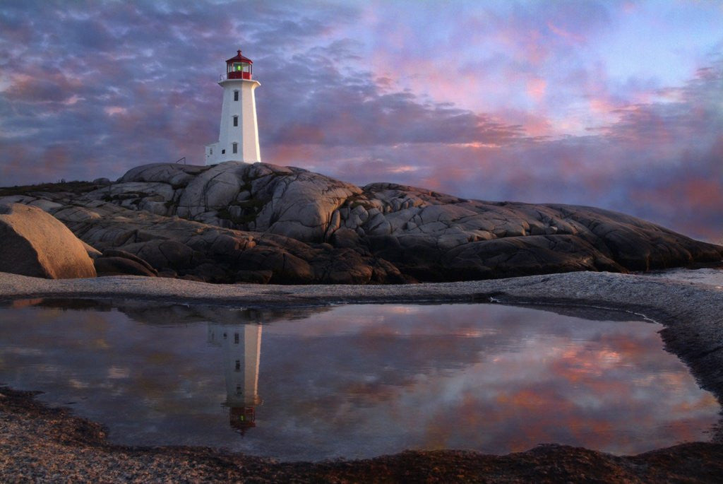 Detail of Tide Pool by Lighthouse by Anonymous