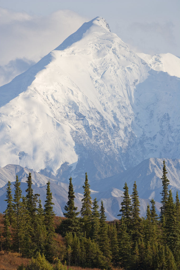 Detail of Mount Brooks in Denali National Park by Anonymous