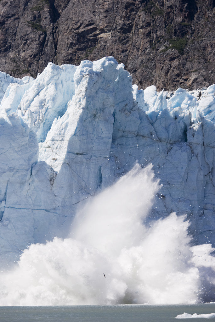 Detail of Calving Glacier in Glacier Bay National Park by Corbis