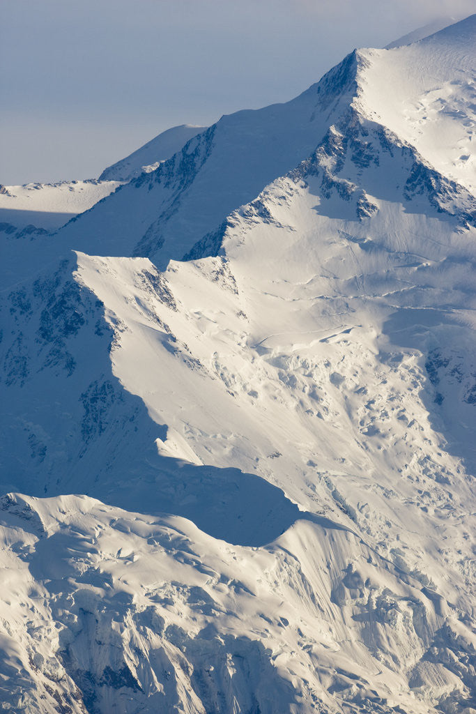 Detail of Mount McKinley in Denali National Park by Anonymous