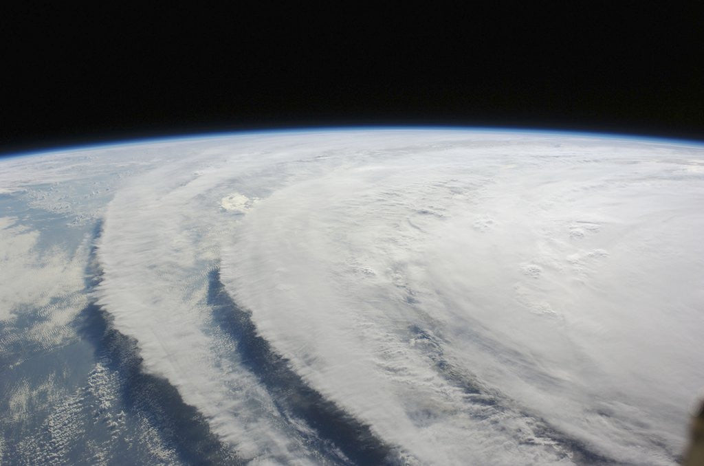 Detail of Hurricane Ike Photographed from the International Space Station by Anonymous