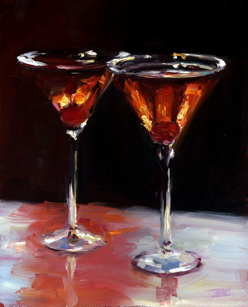 Detail of Manhattans by Pam Ingalls