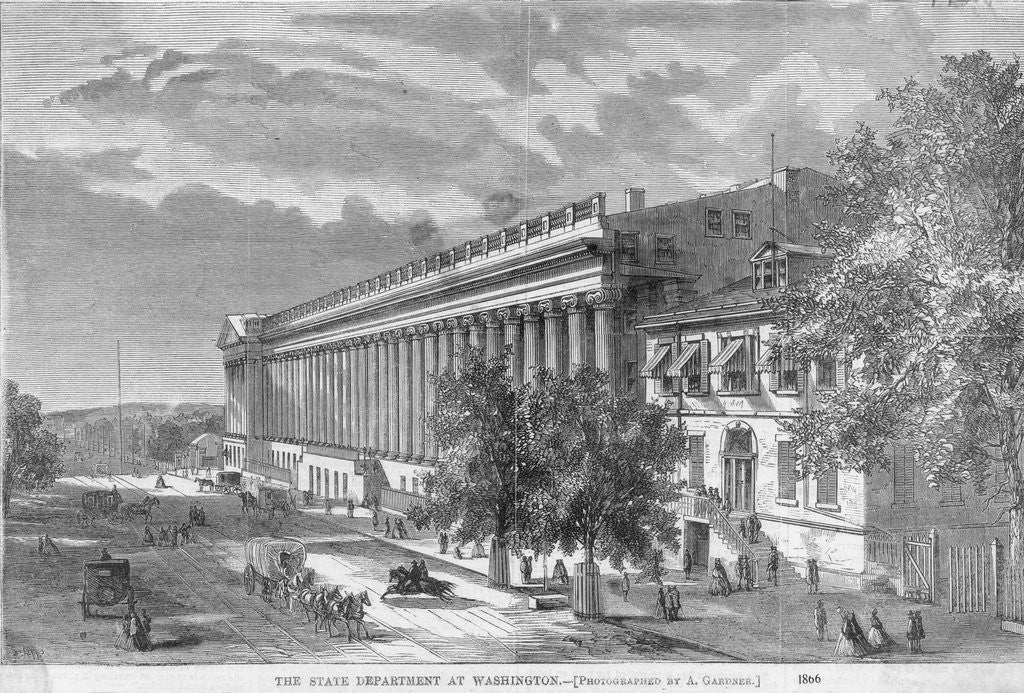 Detail of State Department at Washington by Anonymous