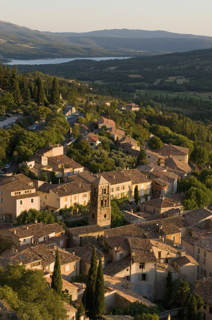 Detail of Village of Moustiers-Sainte-Marie in Provence by Anonymous