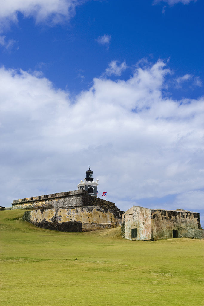 Detail of El Morro Fort in Old San Juan by Anonymous