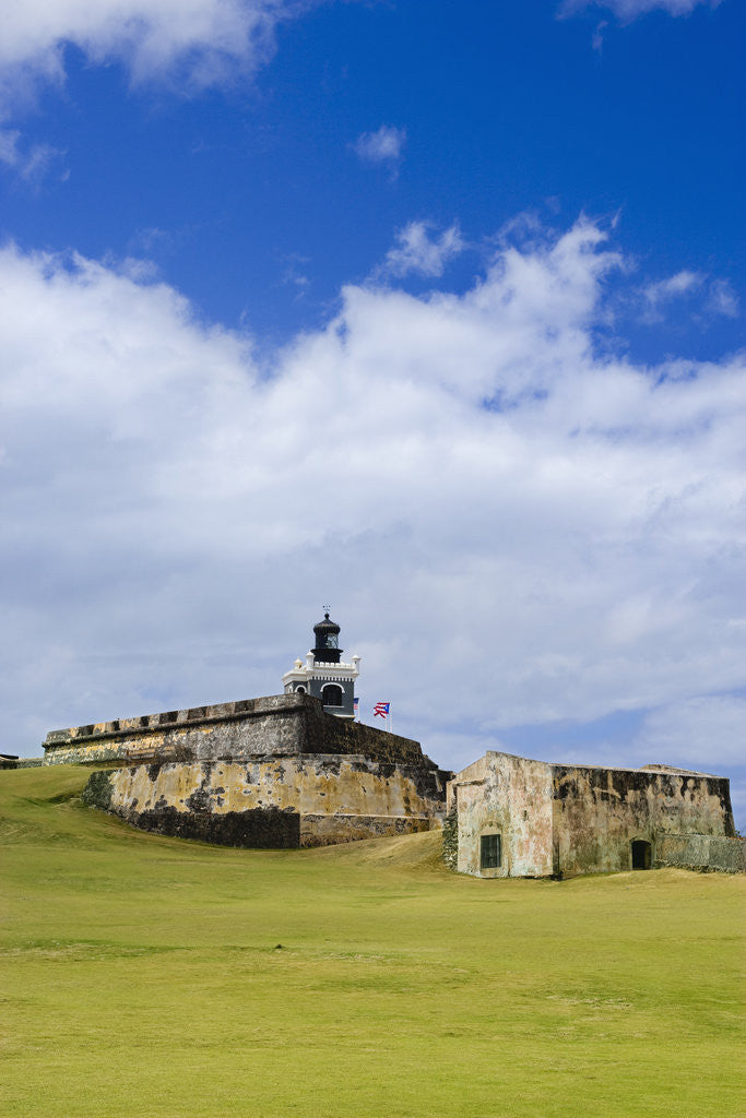 Detail of El Morro Fort in Old San Juan by Corbis