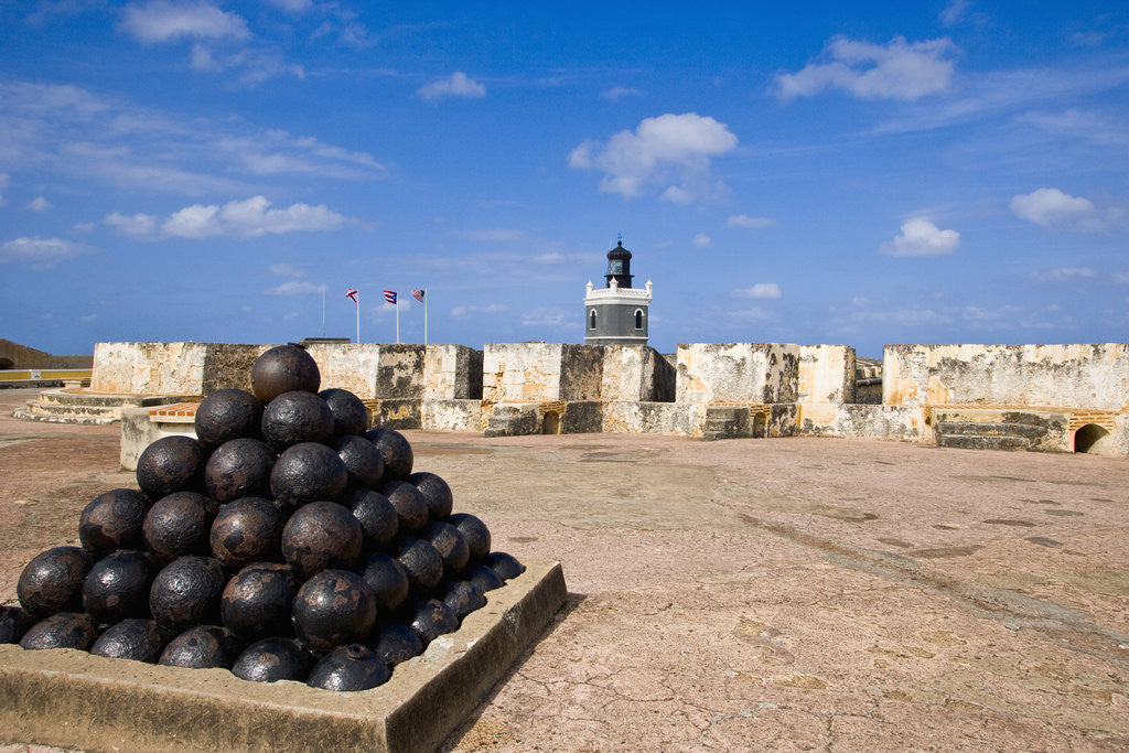 Detail of El Morro Fort by Anonymous