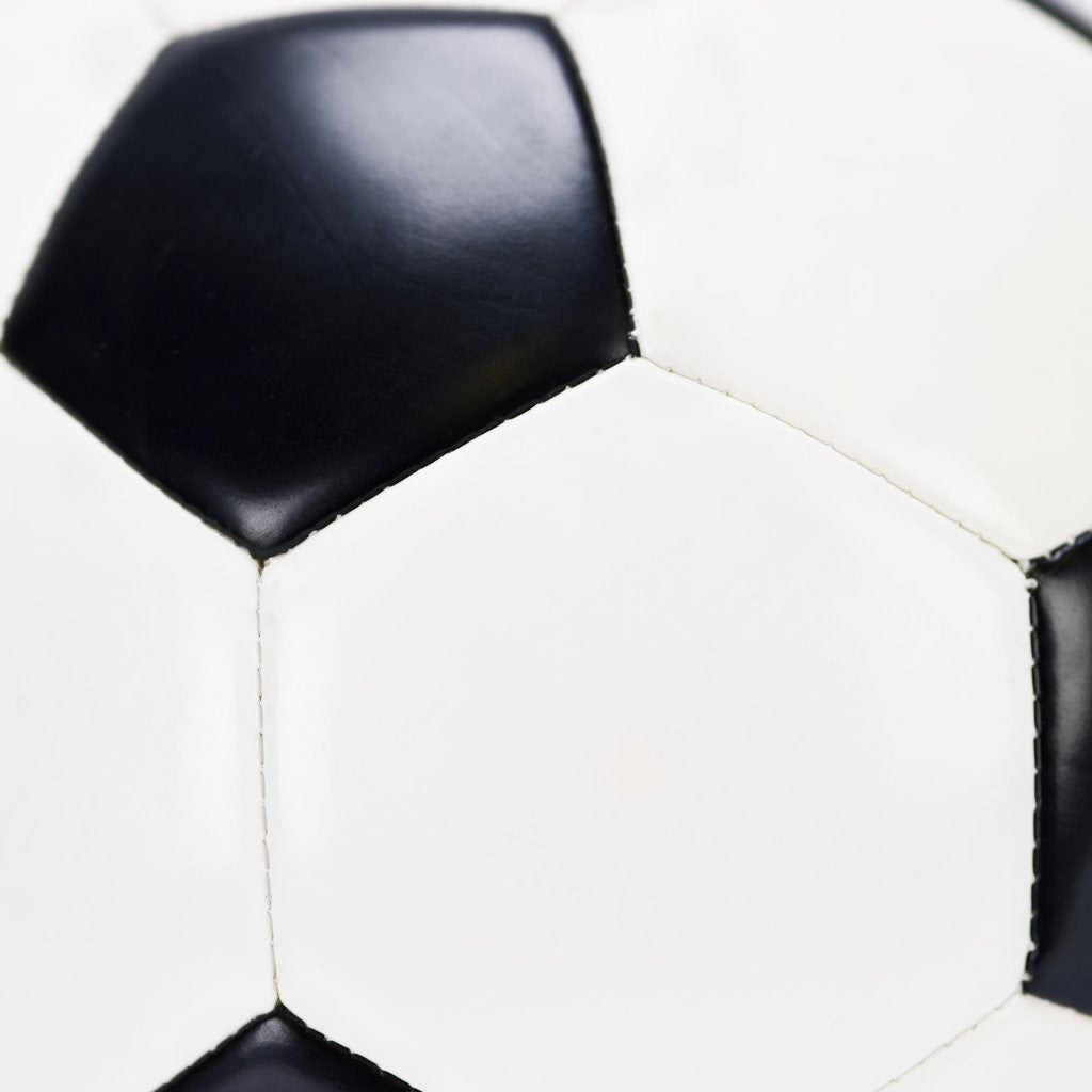Detail of Close-up of Soccer Ball by Anonymous
