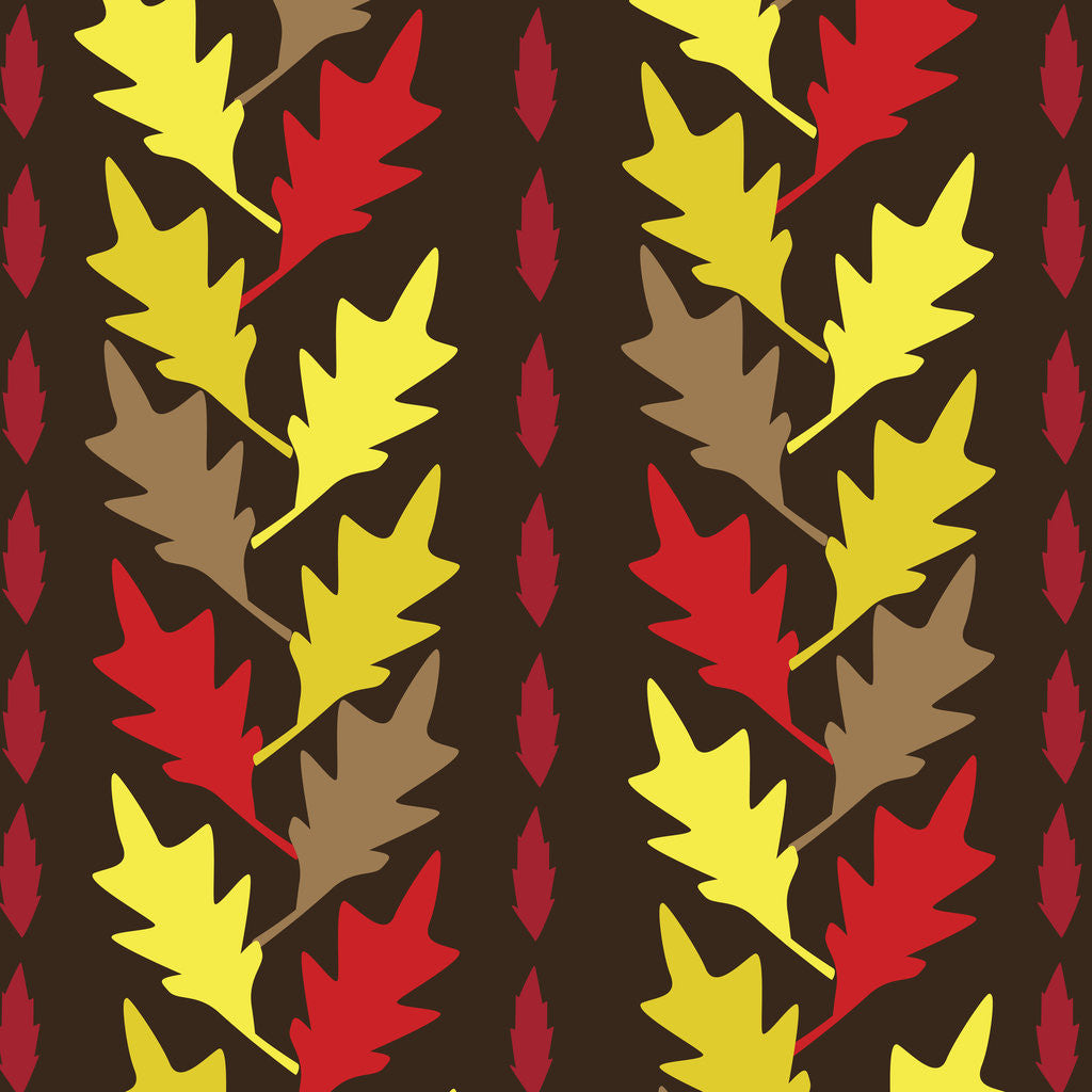 Detail of Autumn Pattern by Corbis