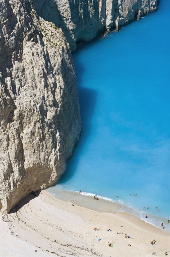 Detail of Smuggler's Cove on Zakynthos Island by Anonymous