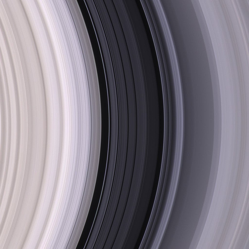 Detail of Saturn's Rings by Anonymous