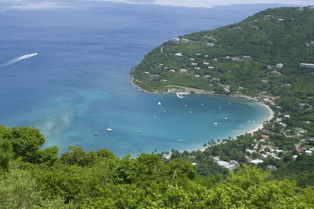 Detail of Cane Garden Bay, Tortola, British Virgin Islands by Anonymous