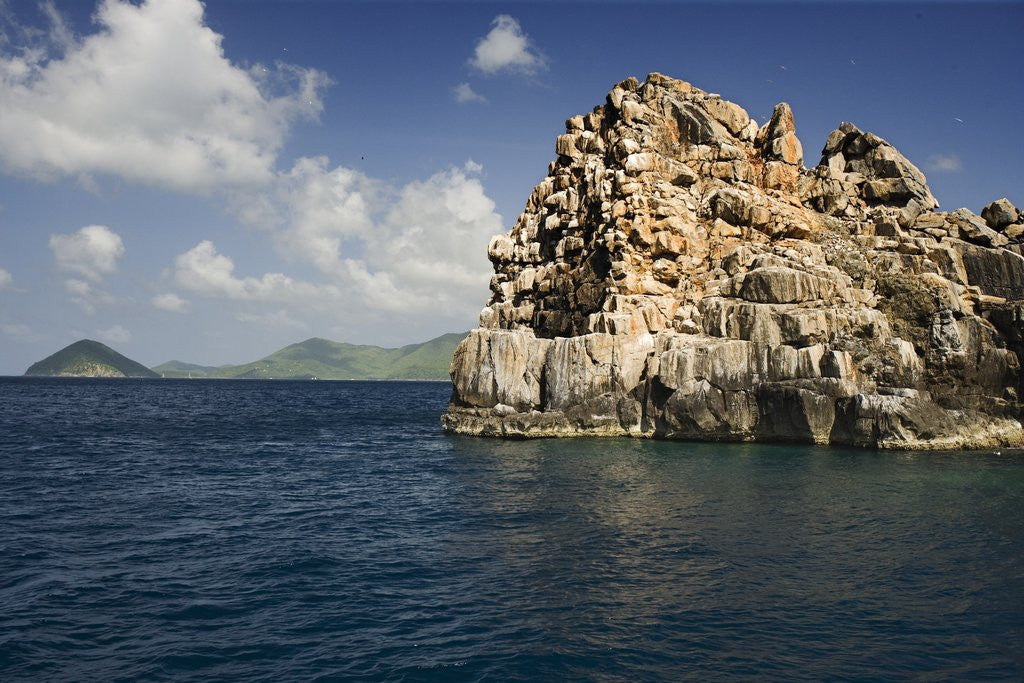 Detail of Carval Rock near St. John by Anonymous