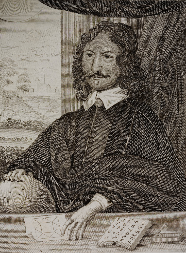 Detail of Portrait of William Lily by Anonymous