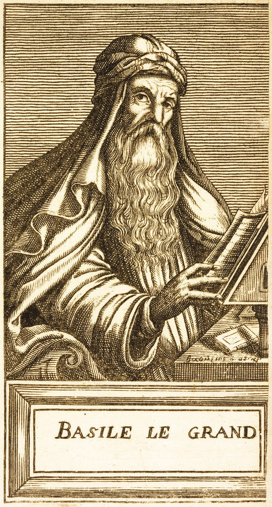 Detail of Portrait of Saint Basil by Andre Thevet