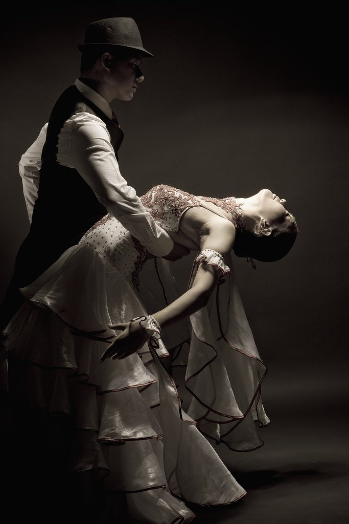 Detail of Couple Doing a Tango by Anonymous