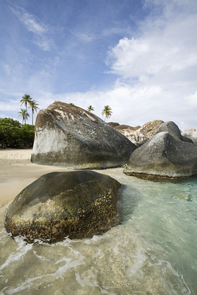 Detail of Beach at The Baths by Anonymous
