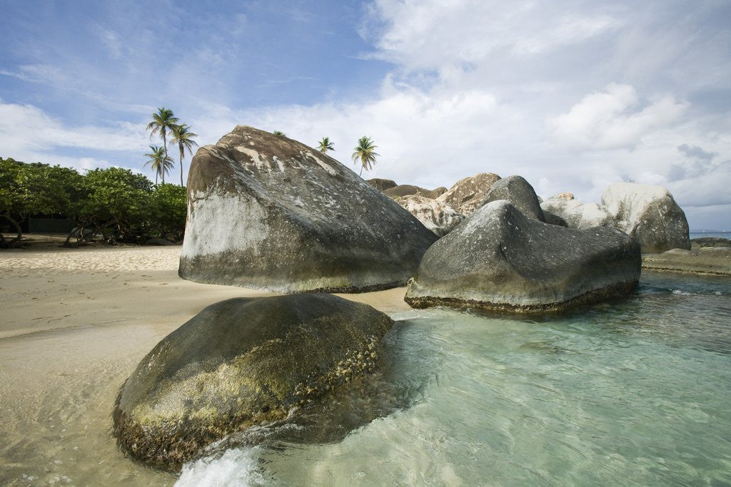 Detail of Beach at The Baths by Anonymous