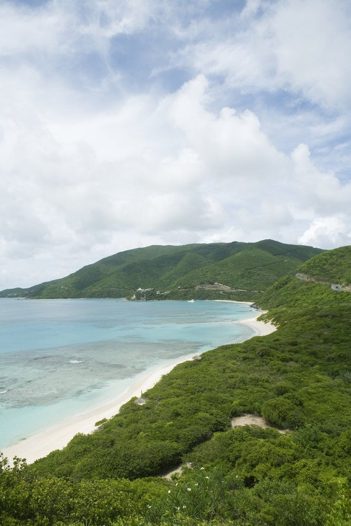Detail of View towards Savannah Bay Beach, Virgin Gorda, British Virgin Islands by Anonymous