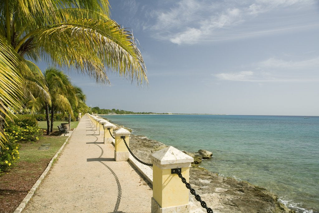 Detail of Waterfront Path on Beach by Anonymous