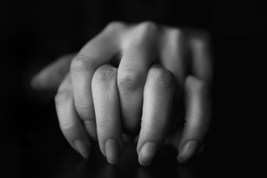 Detail of Woman's Hands by Anonymous