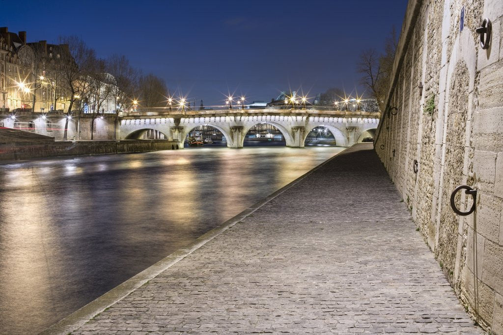 Detail of Pont Neuf Seen From Quai des Orfevres by Anonymous
