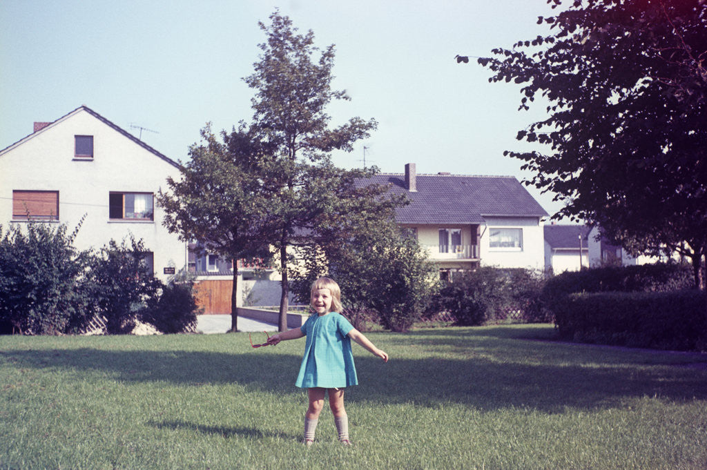 Detail of Germany - Bielefeld - 1960's girl portrait by Anonymous