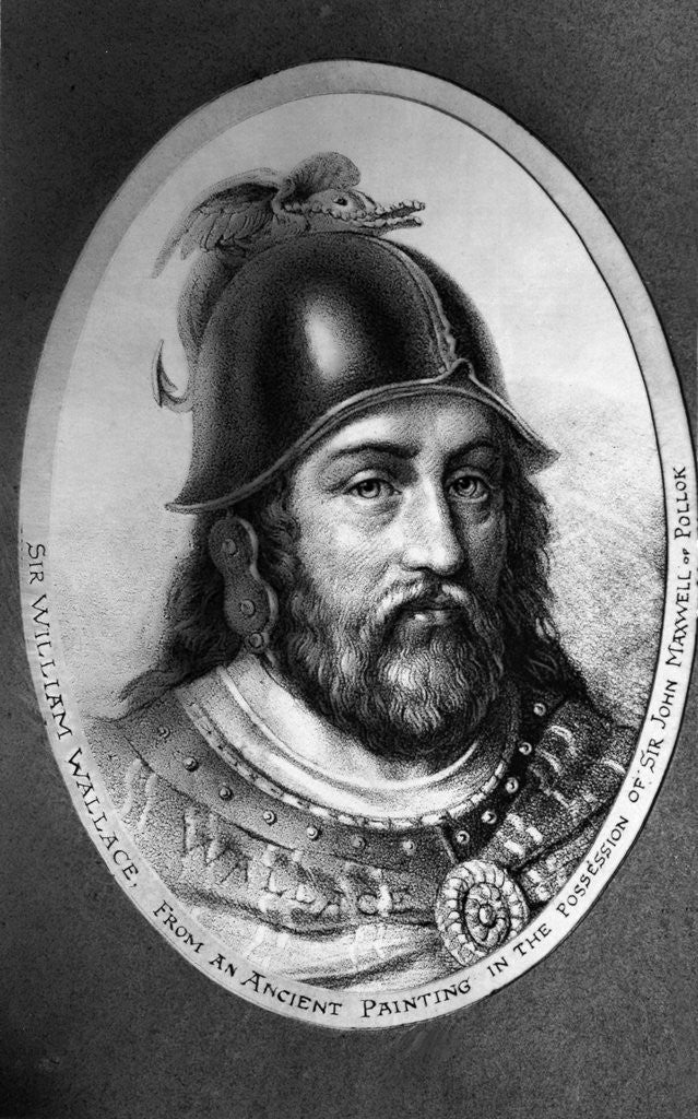 Detail of Portrait of Sir William Wallace by Anonymous