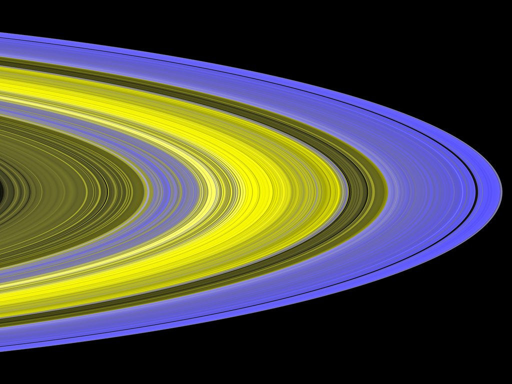 Detail of Saturn's Rings by Anonymous